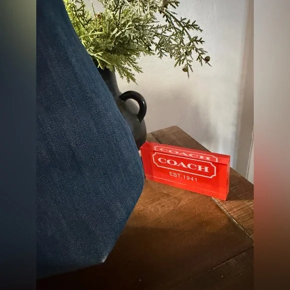 Coach Denim Taylor Tote - Picture 5 of 13